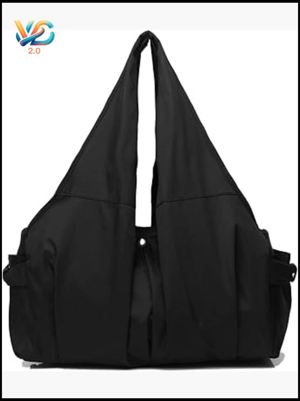 Waterproof Nylon Tote Bag Large Capacity Shopping Travel Shoulder Hobo